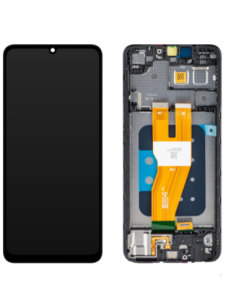 Pantalla para Samsung A05 2023 (A055) Con Marco Negro (Original ServicePack)