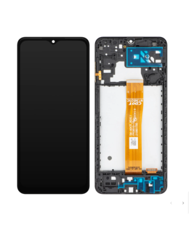 Pantalla para Samsung A04s 2022 (A047) Con Marco Negro (OEM)