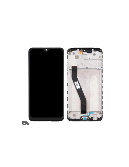 Pantalla para Xiaomi Redmi 8/ 8A/ 8A Pro (2019) Con Marco Negro (Original ServicePack)
