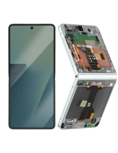 Pantalla para Samsung Z Flip 7 2025 (F766) Interna Con Marco Verde (Original Service Pack)
