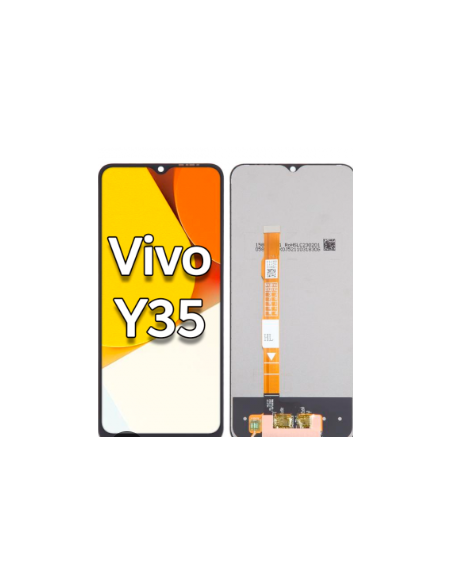 Eu_Pantalla para Vivo Y35 4G 2022 Sin Marco (Original Service Pack) Fabricado Europa