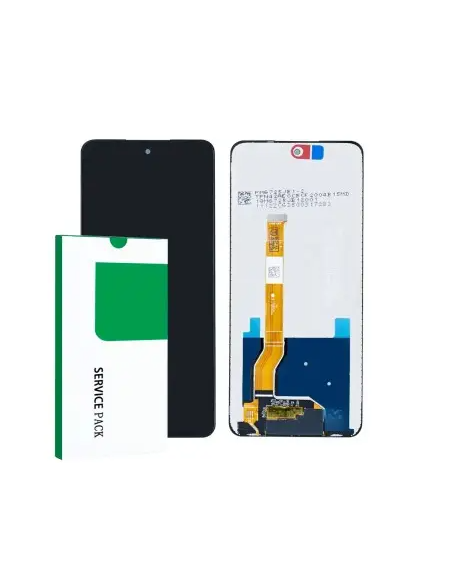 Eu_Pantalla para Realme 12 5G/12X 5G/C67 4G/C75 4G/Narzo 70X 5G 2024 Sin Marco (Original Service Pack) Fabricado Europa