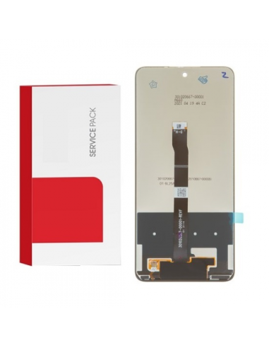 Eu_Pantalla para Huawei P Smart 2021/Y7a/Honor 10X Lite 2020 Sin Marco (Original Service Pack) Fabricado Europa