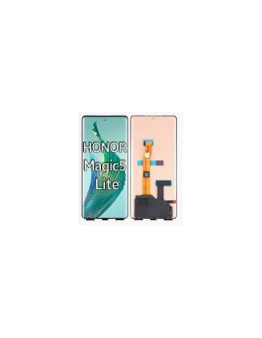 Eu_Pantalla para Huawei Honor Magic 5 Lite/X9a 5G 2023 Sin Marco (Original Service Pack) Fabricado Europa