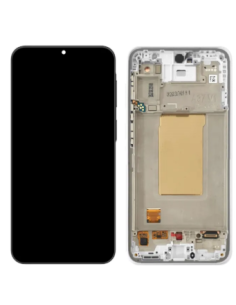 Pantalla para Samsung A37 5G 2026 (A376) Con Marco Blanco (Original ServicePack)