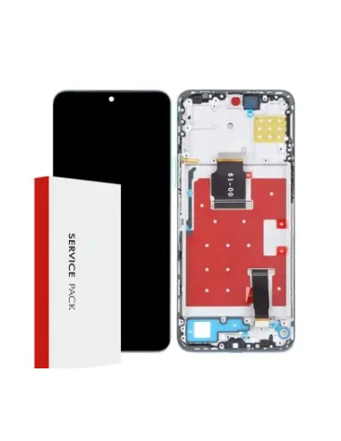 Pantalla para Huawei Honor 90 Lite 5G / X8a 4G (2023) Con Marco Negro (Original ServicePack)