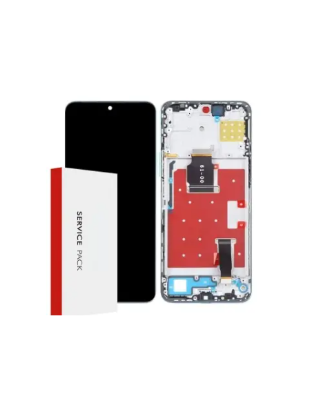 Pantalla para Huawei Honor 90 Lite 5G / X8a 4G (2023) Con Marco Negro (Original ServicePack)