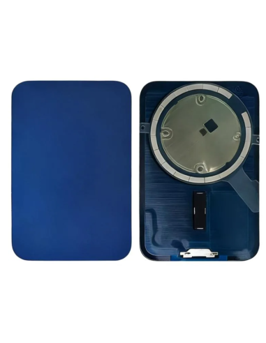 Tapa trasera (la parte inferior) para iPhone 17 Pro con Magsafe Azul Oscuro