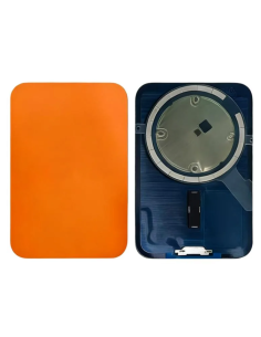 Tapa trasera (la parte inferior) para iPhone 17 Pro con Magsafe Naranja Cósmico