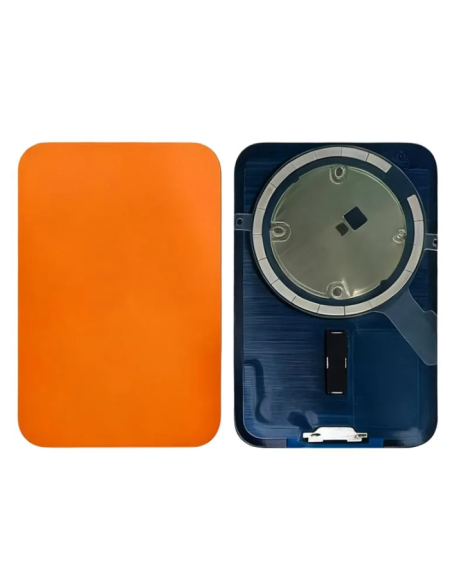 Tapa trasera (la parte inferior) para iPhone 17 Pro con Magsafe Naranja Cósmico