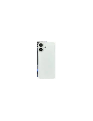 Tapa trasera para iPhone 17 con Lente de Camara+Magsafe Blanca