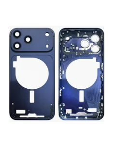 Chasis con lente para  iPhone 17 Pro Max Azul Oscuro