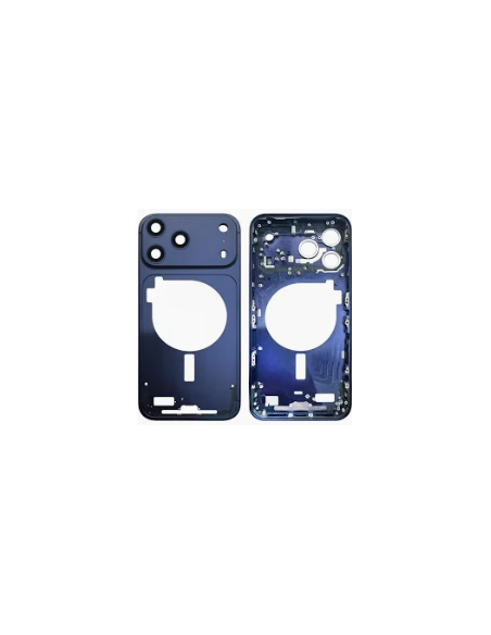 Chasis con lente para  iPhone 17 Pro Max Azul Oscuro