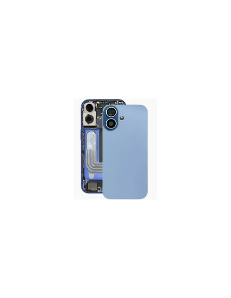 Chasis con Tapa trasera para iPhone 17 con Lente de Camara+Magsafe Azul Niebla