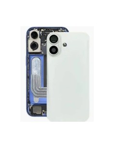 Chasis con Tapa trasera para iPhone 17 con Lente de Camara+Magsafe Blanca