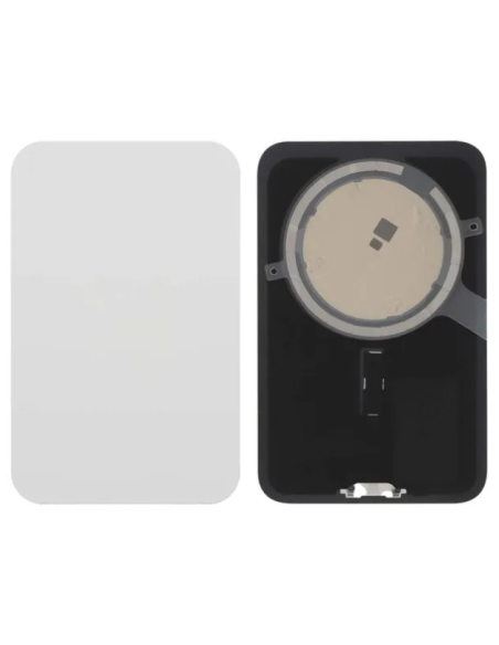 Tapa trasera (la parte inferior) para iPhone 17 Pro con Magsafe Plata