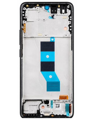 Pantalla Completa para Redmi Note 14 5G Con Marco Negro (Original Servicepack)