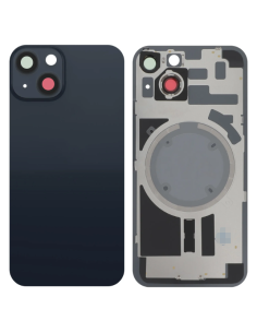 Tapa trasera para iPhone 14 con Lente y Magsafe Negra