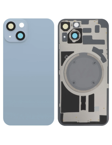 Tapa Trasera para IPhone 14 Plus con Lente + MagSafe Azul