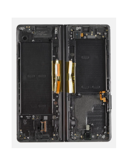 Pantalla para Samsung Z Fold 2 5G (F916) Interior Con Marco Negro (Original Servicepack)