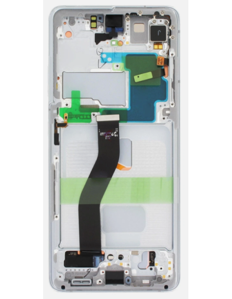 Pantalla para Samsung S21 Ultra 5G / G998 Con Marco Phantom Plata (Renovado)