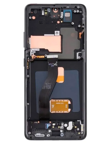 Pantalla para Samsung S21 Ultra 5G / G998 Con Marco Phantom Negra (Renovado)
