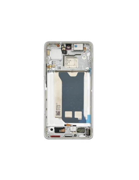 Pantalla para Xiaomi Poco F7 Pro 5G (2025) Con Marco Plata (Original Servicepack)