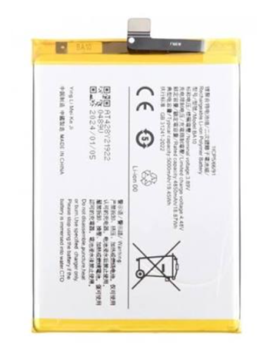 Batería para Vivo Y17s, Y28 5G de 5000 mAh (BA10)