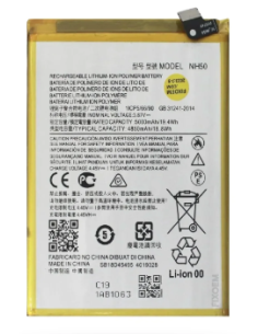 Batería para Motorola G22, E32, E32s de 5000 mAh (NH50)