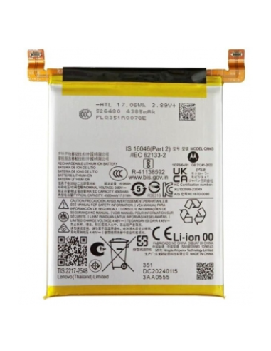 Batería para Motorola Edge 50 Pro XT2403-2 de 4500 mAh (QM45)