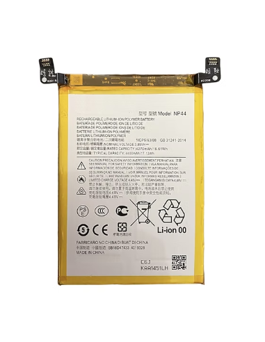 Batería para Motorola Edge 40, Edge 30 Fusion de 4400 mAh (NP44)