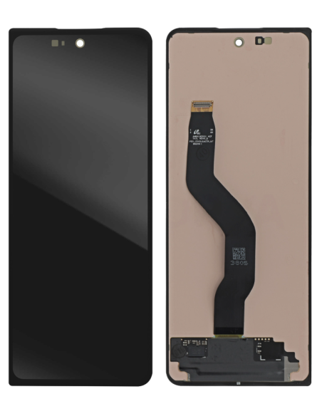Pantalla para Samsung Z Fold 5 (F946) Externa Negro (Original Servicepack)