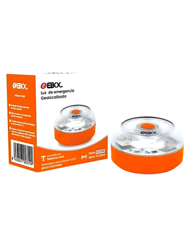 EBOX V16loT Baliza Luz de EMERGENCIA para Coche EB2509
