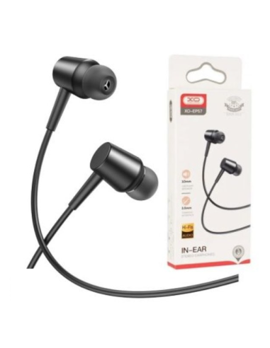 EBOX Auriculares Jack 3.5mm Negro EP57