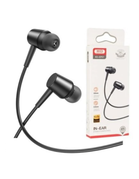 EBOX Auriculares Jack 3.5mm Negro EP57