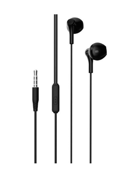 EBOX Auriculares Jack 3.5mm Negro EP39