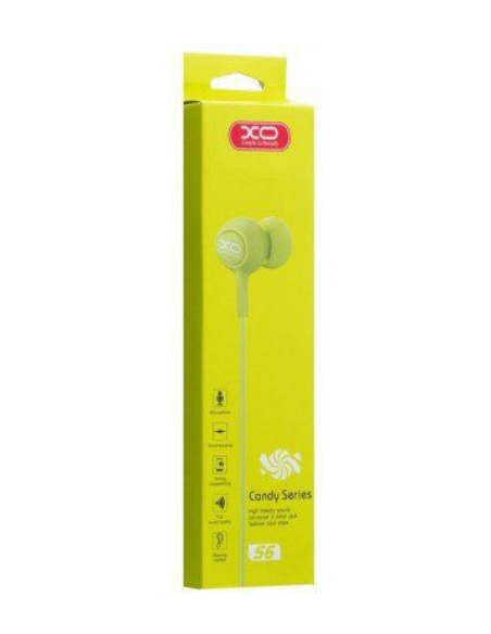 EBOX Auriculares Candy Series Jack 3.5mm Verde S6