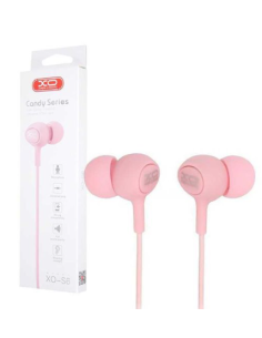 EBOX Auriculares Candy Series Jack 3.5mm Rosa S6