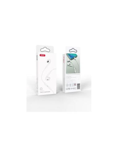 EBOX Auriculares Tipo-C Digital Decoding Half in Ear Blanco EP74