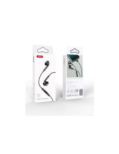 EBOX Auriculares Tipo-C Digital Decoding Half in Ear Negro EP74