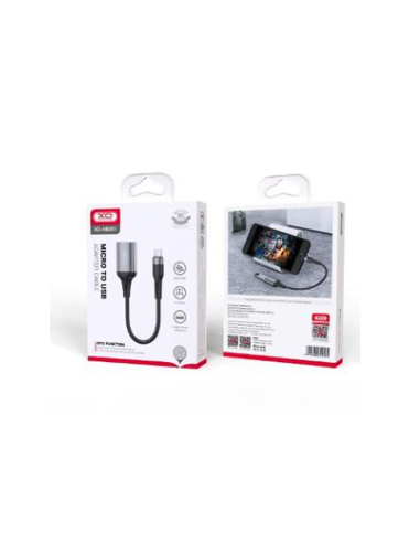 NB201 OTG USB 2.0 Female a Micro USB Transmitir Datos Rápido 480MBP