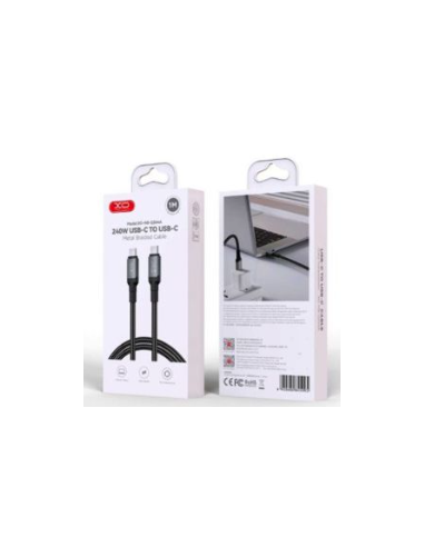 NBQ264A Cable Tipo-C a Tipo-C 240W 1m