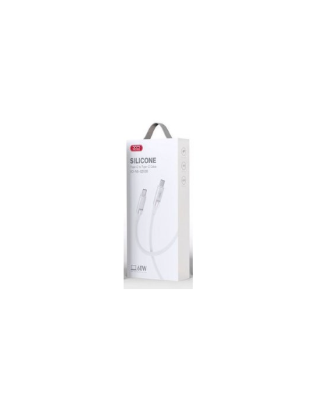NBQ252B Cable Tipo-C a Tipo-C 60W Blanco