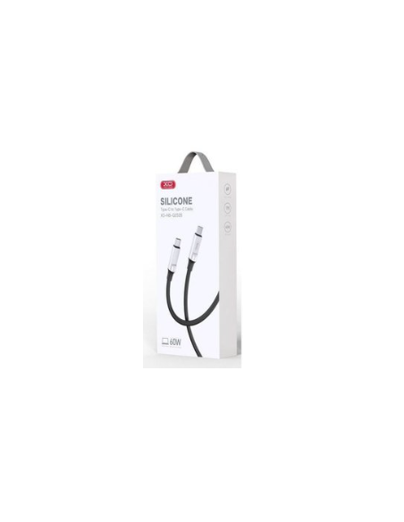 NBQ252B Cable Tipo-C a Tipo-C 60W Negro