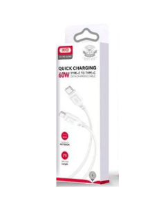 NBQ236B Cable Tipo-C a Tipo-C 60W Blanco