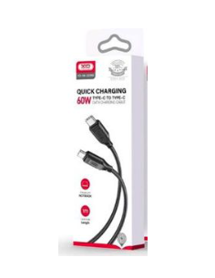 NBQ236B Cable Tipo-C a Tipo-C 60W Negro