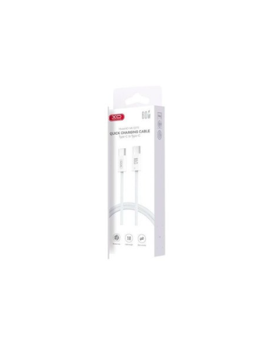 NBQ273 Cable Tipo-C a Tipo-C 60W Blanco