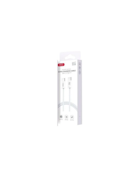 NBQ273 Cable Tipo-C a Tipo-C 60W Blanco