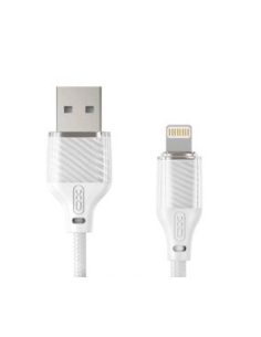 NB291 Cable USB a Lightning Transparente 6A Blanco