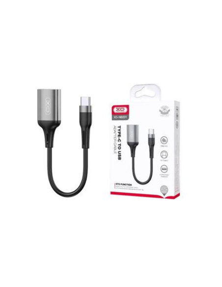 NB201 OTG USB 2.0 Female a Tipo-C Transmitir Datos Rápido 480MBP